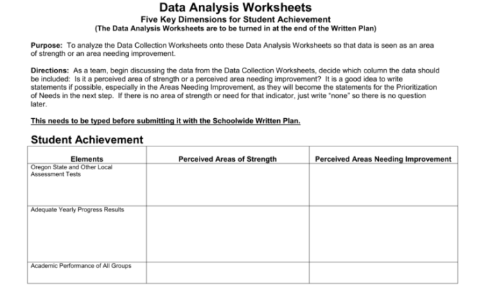 Data analysis worksheet pdf answer key