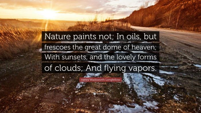 Nature by henry wadsworth longfellow