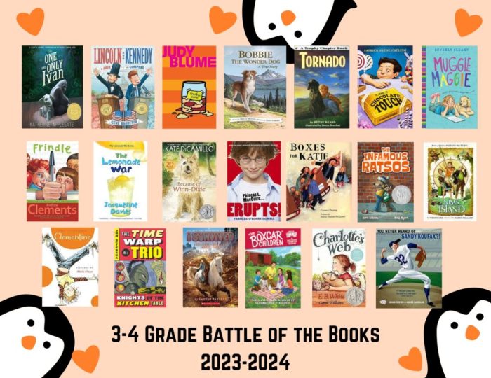 Battle of the books 2023-2024 list